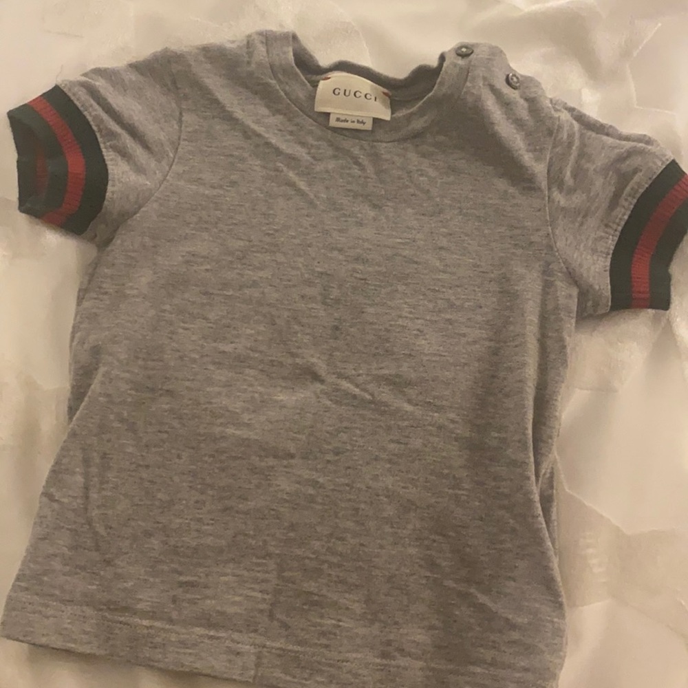 Authentic Gucci Baby Shirt 12/18 mos